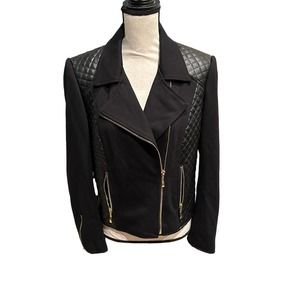 Women’s Insights New York Moto Jacket  Size 10
